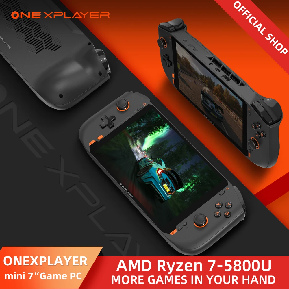 OneXPlayer Mini AMD Edition Ryzen 7 5800U 7-дюймовый мини-ПК портативный игровой ноутбук IPS 1920*1200P