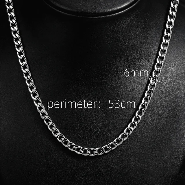 Bracelet pour homme en acier inoxydable 316L, largeur 6/8 mm, style gothique Y2K cubain, accessoires rétro steampunk américains, prix de gros