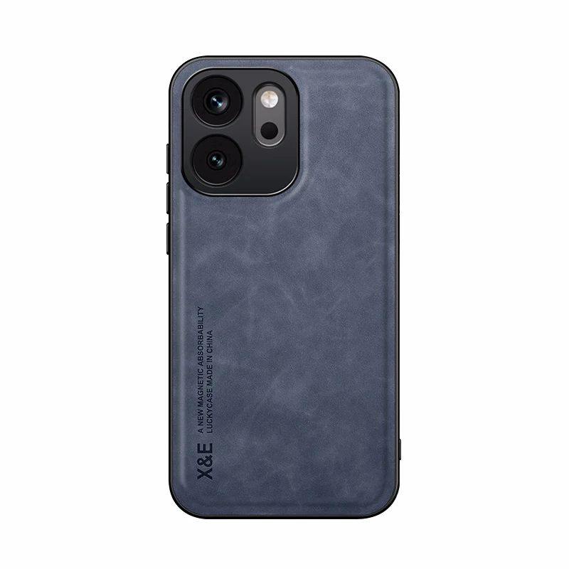 Smart 5G Leather Protective Case with Built-in Magnetic Matte Finish