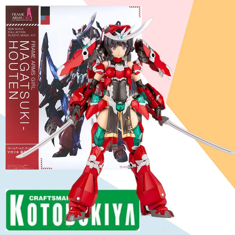 

In Stock Kotobukiya FRAME ARMS GIRL MAGATSUKI-HOUTEN Figure Action Assembly Model Kit Toy Gift for Children