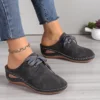 Lightweight Lace-up Fashion Half-support Wading Beach Shoes Middle-aged Mother Shoes Summer 2024 New Arrival Size 36-43 4