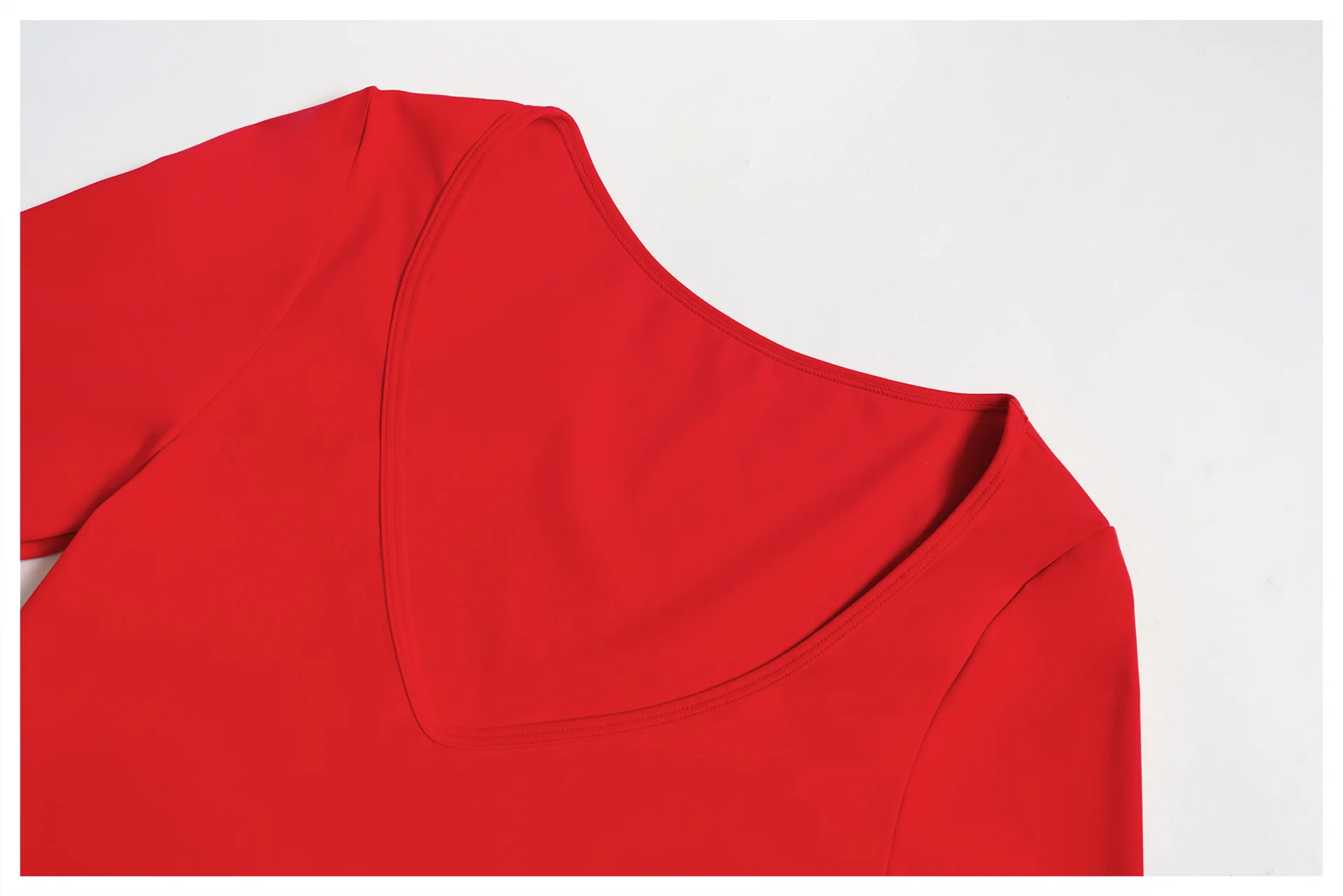 Haut Yoga Femme Manches Longues Col V