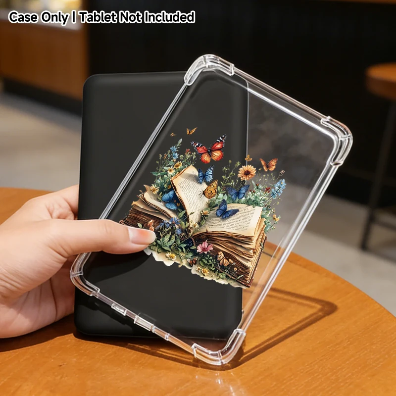 Ultra-Thin Transparent Shockproof TPU E-Reader Case