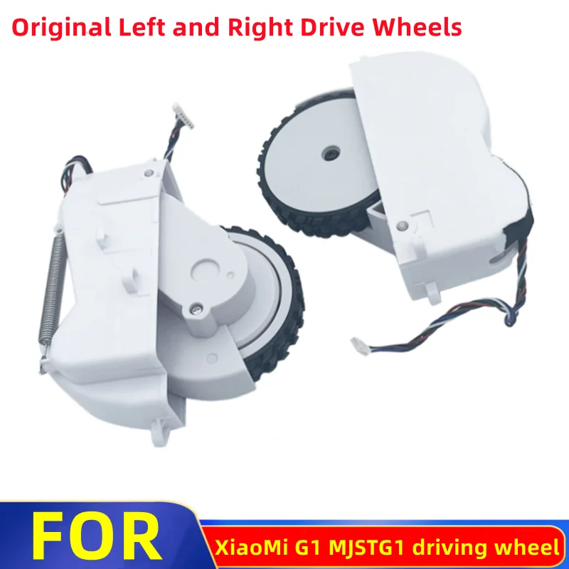 Roda de Condução Esquerda e Direita para Xiaomi Mijia g1 Aspirador Robô Peças de Reposição de Viagem Robô Mjstg1