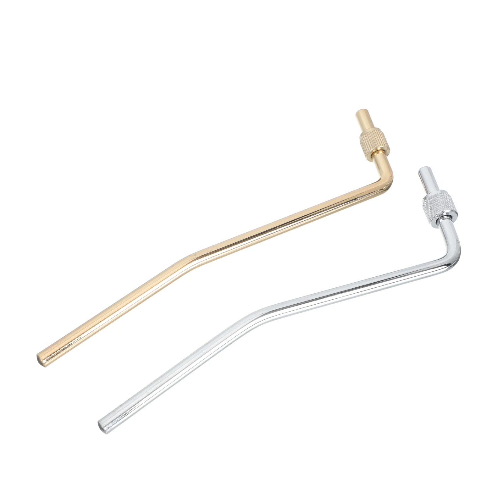 2Pcs Double Tremolo Arms Electric Guitar Bars Vibrato Arms Whammy Bars