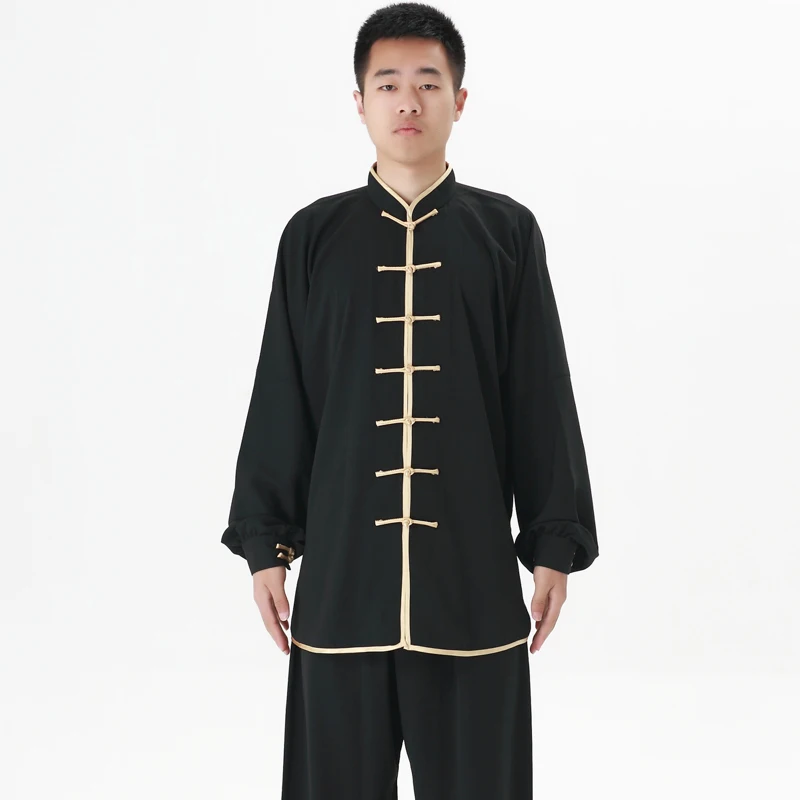 17Colors Traditional Chinese Tai Chi Clothing Long Sleeved Kung Fu Uniform tai chi clothing,chinese traditional costume