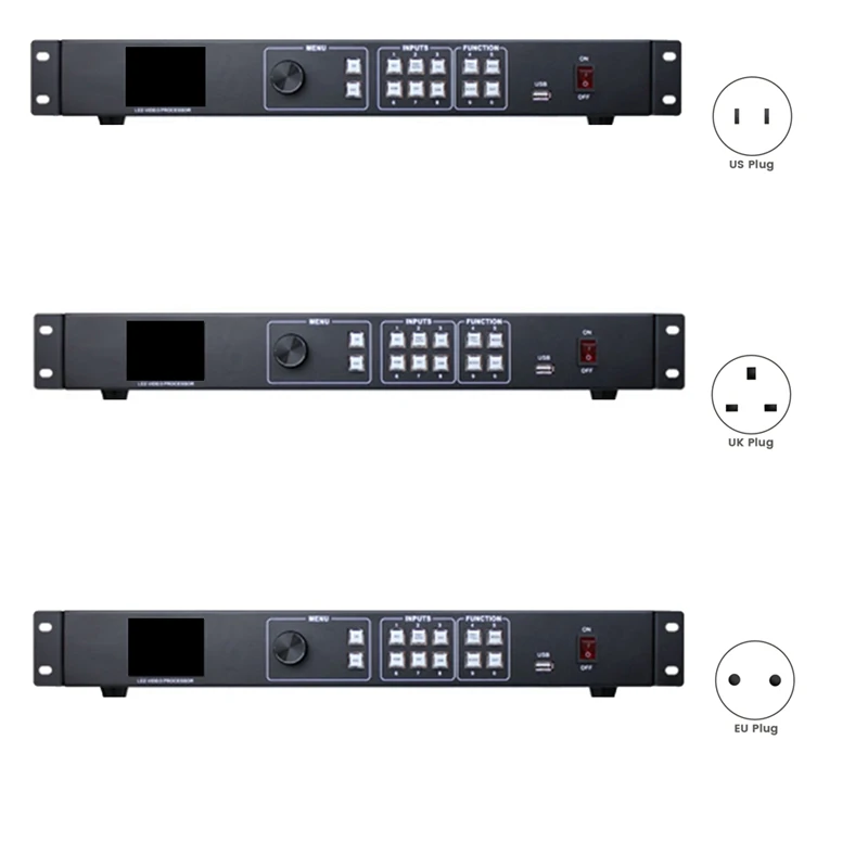 

Светодиодный видеопроцессоры-Mvp300 DVI VGA вход поддерживает Linsn отправку карты видеоконтроллер Leddisplay контроллер US Plug