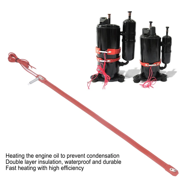 AC220V 40W Water Pipe Heat Tape Freeze Prevention Piping Heating Cable for  Motor Submersible Pump 530mm Length - AliExpress