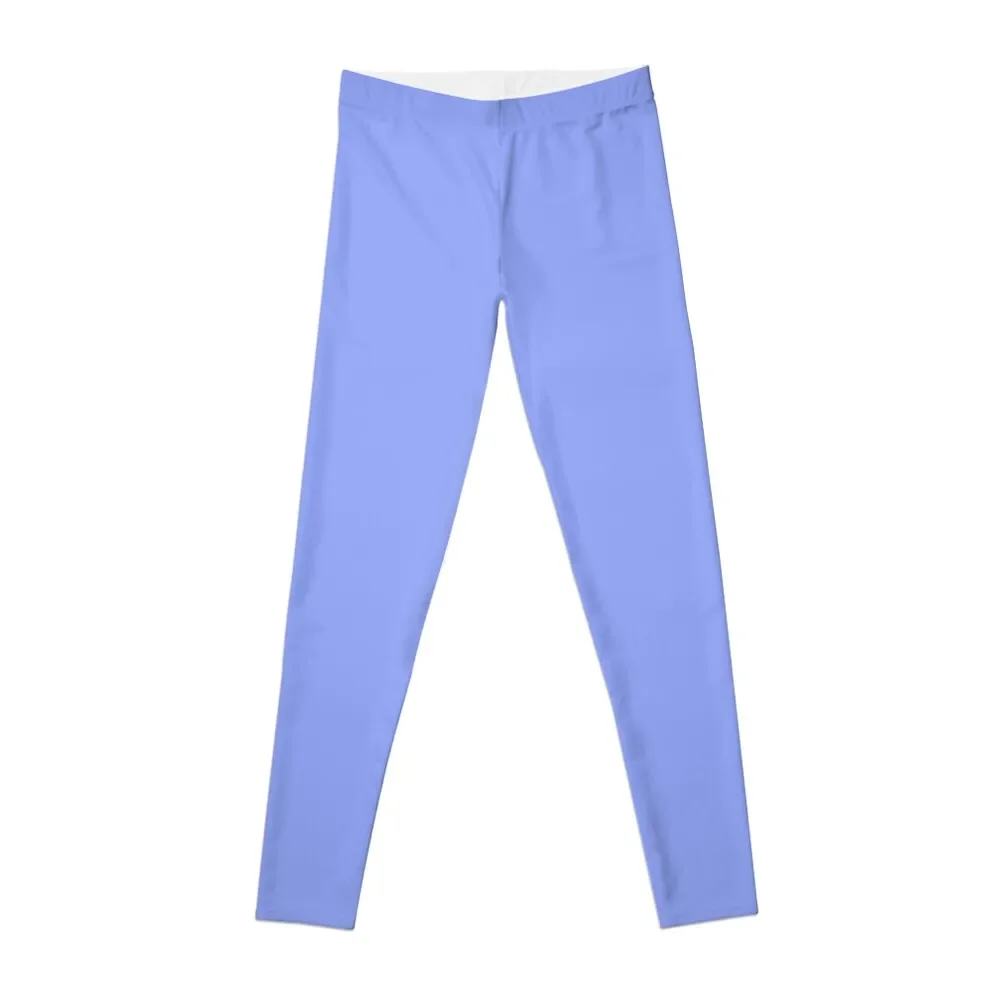 

Solid Periwinkle Leggings Pants sport gym sportswear woman Womens Leggings