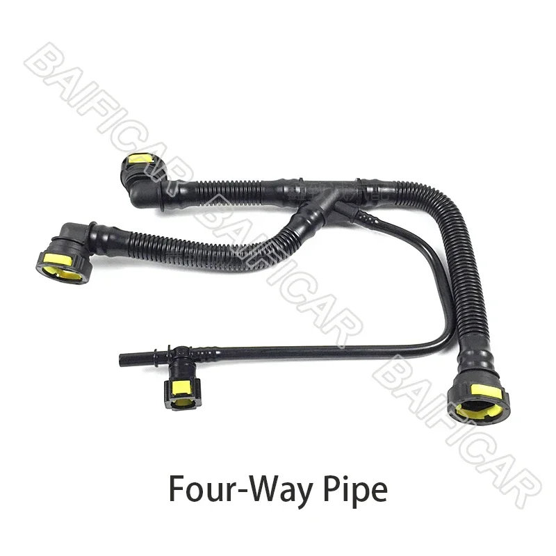 Baificar Engine Crankcase Ventilation Breather Pipes for Peugeot 206 207 301 307 308 408 Citroen C2 C3XR C4 C-Quatre 1.6 16V