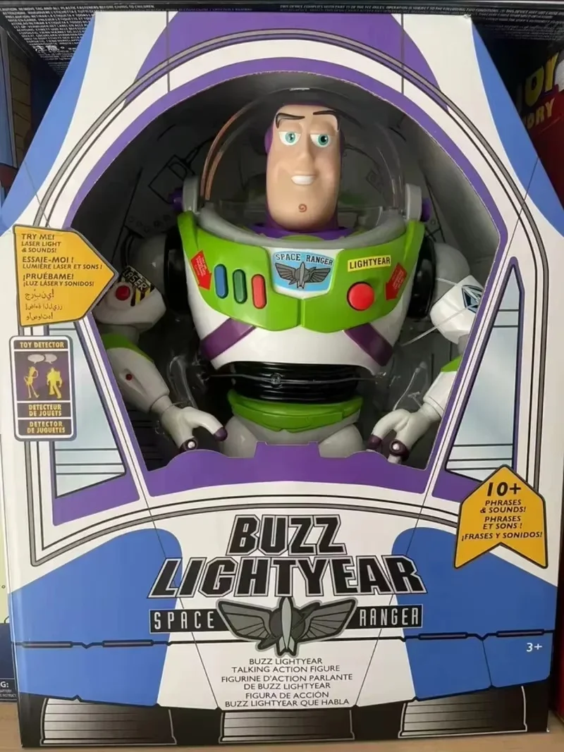 Figurine Buzz L'Éclair Collection Signature - Thinkway Toys - Toy Story - Vintage