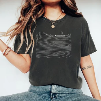 Christian Faith Shirt Walk on Water Boho Tee Bible Verse T-Shirt Unisex Graphic T Shirts Short Sleeve Casual Tops Faith Gift