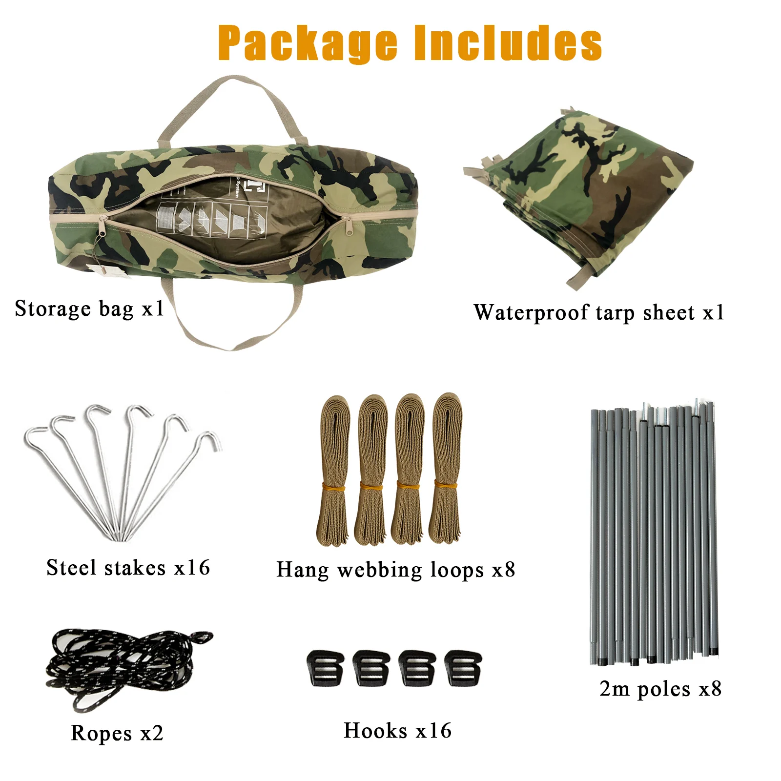 

MT camping equipment naturehike Tarp Camping Tent Camping supplies outdoor shadow awning Army Camping Tarp Waterproof Hammock