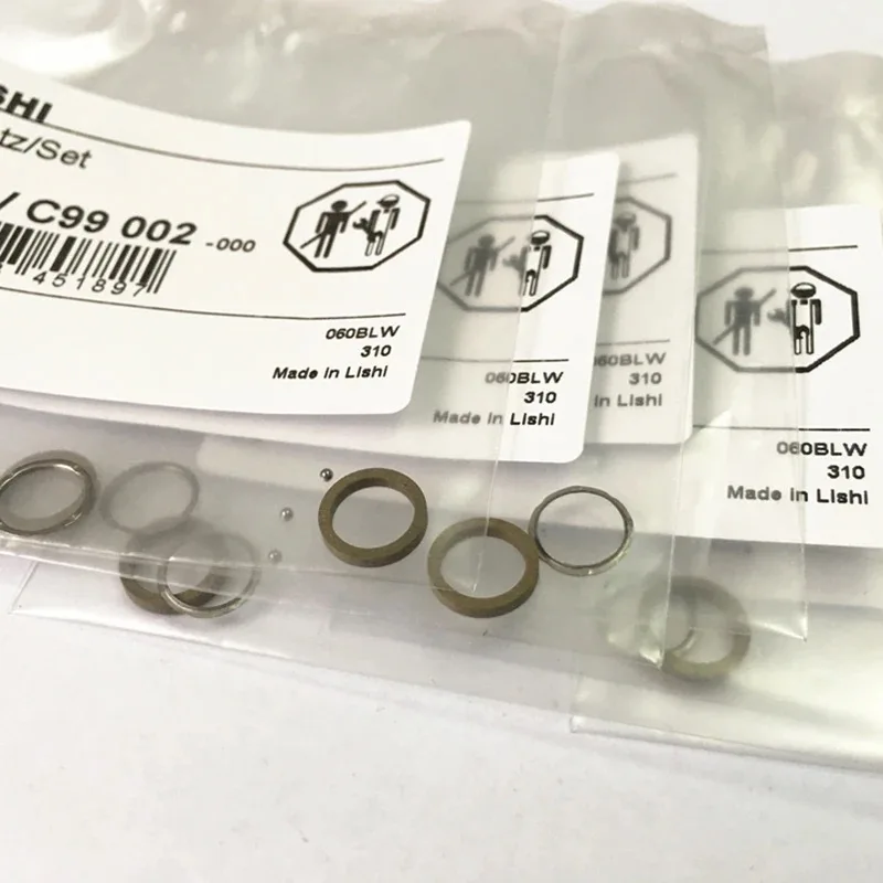 Injector Ceramic Ball Repair Kits F 00V C99 002 Sealing Rings F00VC99002 F00VC05001 for 0445110250 Ball Diameter 1.50mm