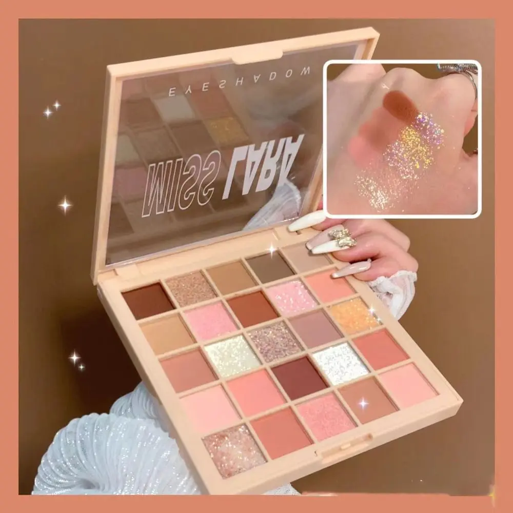 

Pearlescent 25 Color Eye Shadow Plate New Brighten the Face Earthy Color Eye Makeup Cosmetics Eye Shadow Makeup
