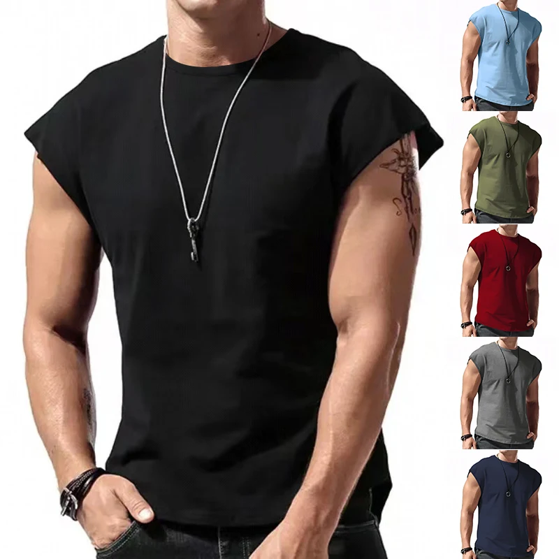 Quick Drying Clothes Vest Workout Sleeveless Exercise Workout Training T-shirt