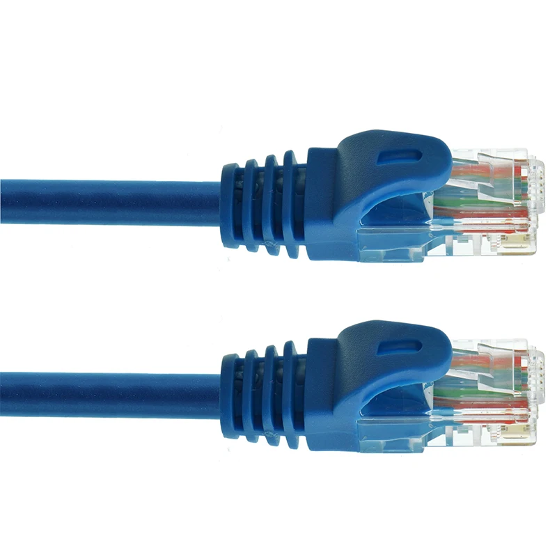 2 шт. 1 метр компьютерный соединитель RJ45 провод с ПВХ-оболочкой Cat6 сетевой кабель для помещений