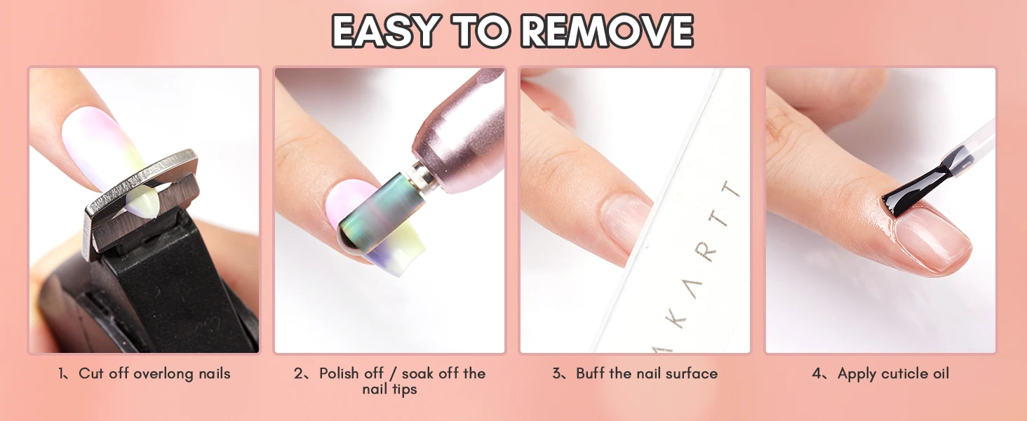 3-in-1 Nail Glue Gel and Top Coat for Long-Lasting Glossy Shine