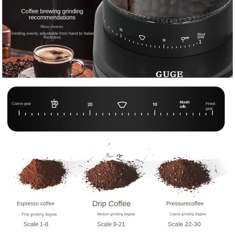 Coffee Machine Grinding All-in-One Machine Small Household Bean Grinding Automatic American Italian Hand Grinding Mill 4