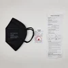 New Powecom Black FFP2 KN95 Mask Filter Face Masks 5 Layer Anti-Pollution Protective Dust Filter Safety Mask GB2626-2019 5