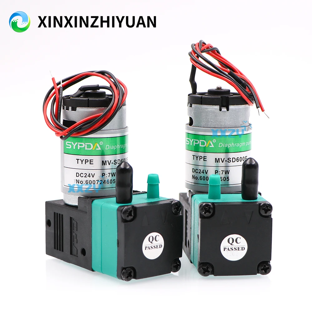MV-SD600E 7W 24V Big Ink Pump for Flora Docan Gongzheng Starfire Inkjet Printer SYPDA Diaphragm Pump for UV Flatbed Machine