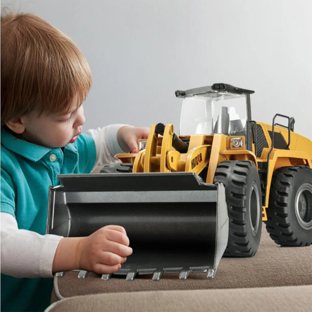 RCBig RC Truck Alloy Engineering Vehicle Truck Remote Control Toys for Boys Autos Rc Hydraulic Off Road Construction Rc Toy 1583 6