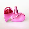 25ml Heart Shaped Glass Perfume Bottles 6 Colors Portable Spray Atomizer Refillable Cosmetics Bottle Small Sample Sub-Bottle 1