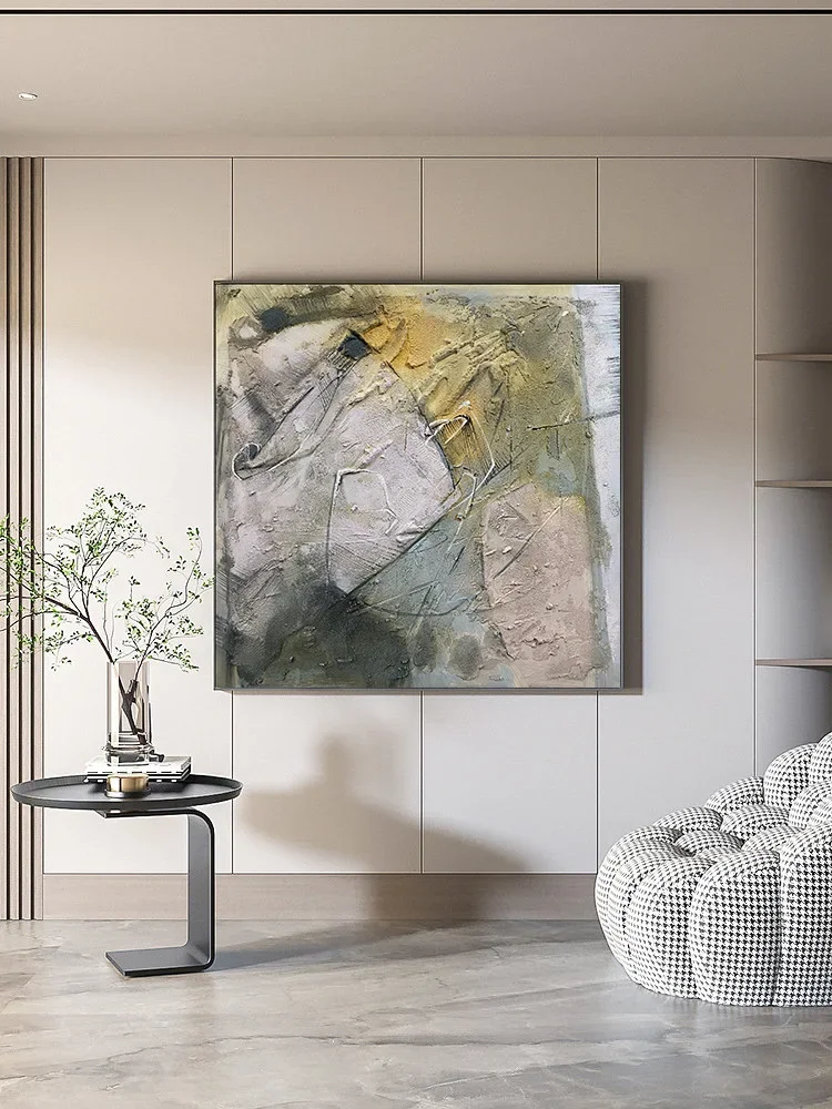 

2307225 Landscape painting hanging painting sofa background wall decoration entry porch oil painting