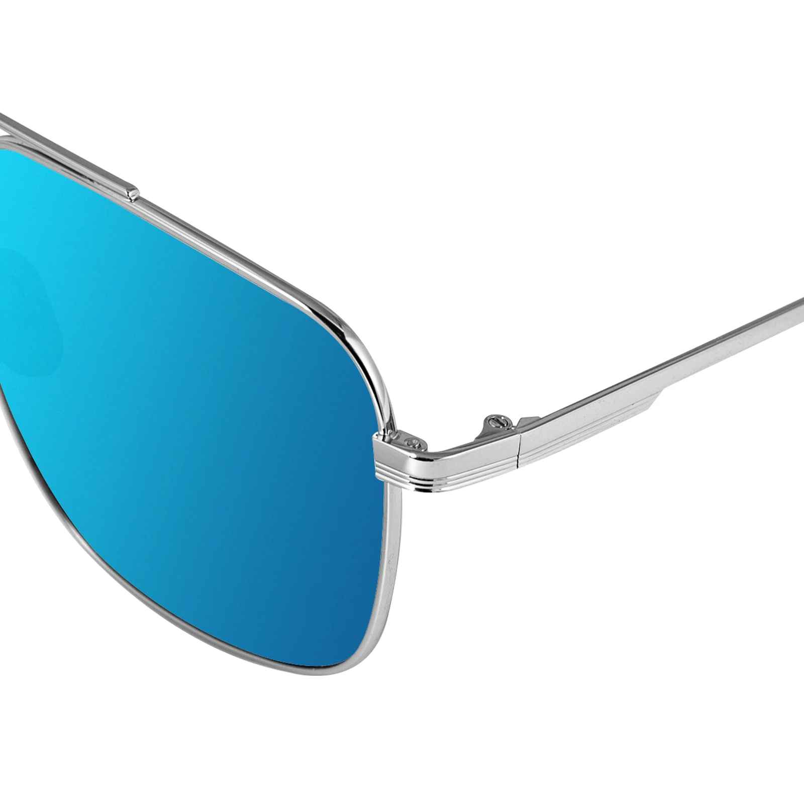 JULI XXL Polarized Aviator Sunglasses - Oversized Square Frame with UV400 Protection