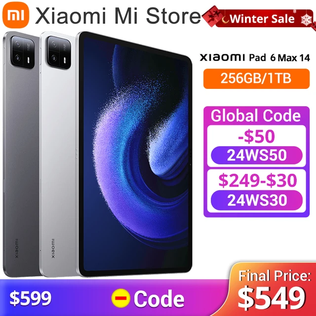 Xiaomi Tablet Xiaomi Pad 6 Max 14 Snapdragon 8+ 2.8K 120Hz 8+256GB 10000mAh  Battery 67W Fast Charger Tablet PC - AliExpress