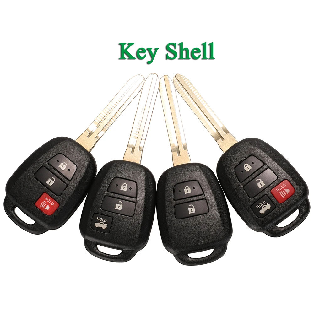 Enhanced Remote Key Shell Case with TOY43 Blade