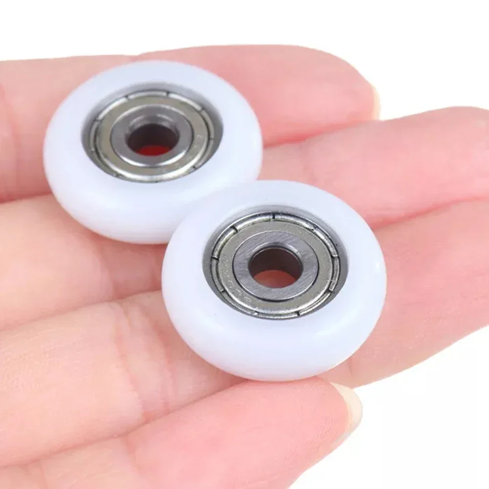 Shower Door Rollers 10Pcs Replacement Door Pulley 19/23/25mm Wheel Diameter Stainless Steel