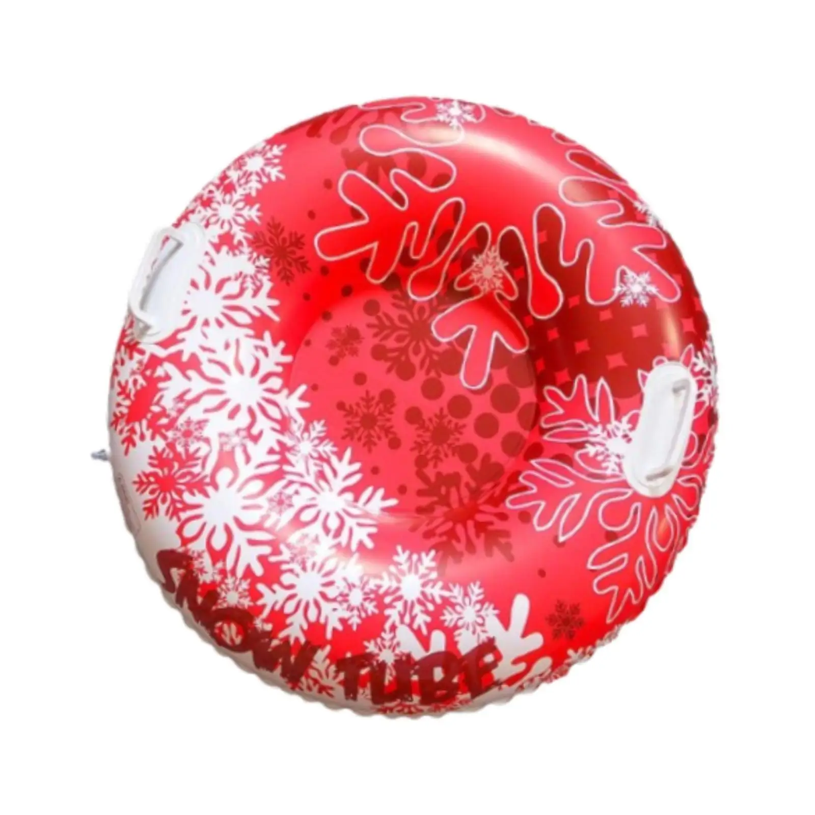 Inflatable Tube Sleigh Sledge Gift Portable Inflatable Sled for Holiday Family