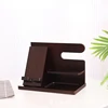 Wooden Bedside Wood Phone Docking Station Holder Wallet Stand Multifunctional Watch Storage Rack Home Desktop Decoration 5