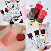 Baby Cow Lip Balm Set Moisture Tinted Lipstick Long-Lasting Moisturizing Nutritious Lip Pomade Red Tint Lipgloss Fruity Lip Care 2
