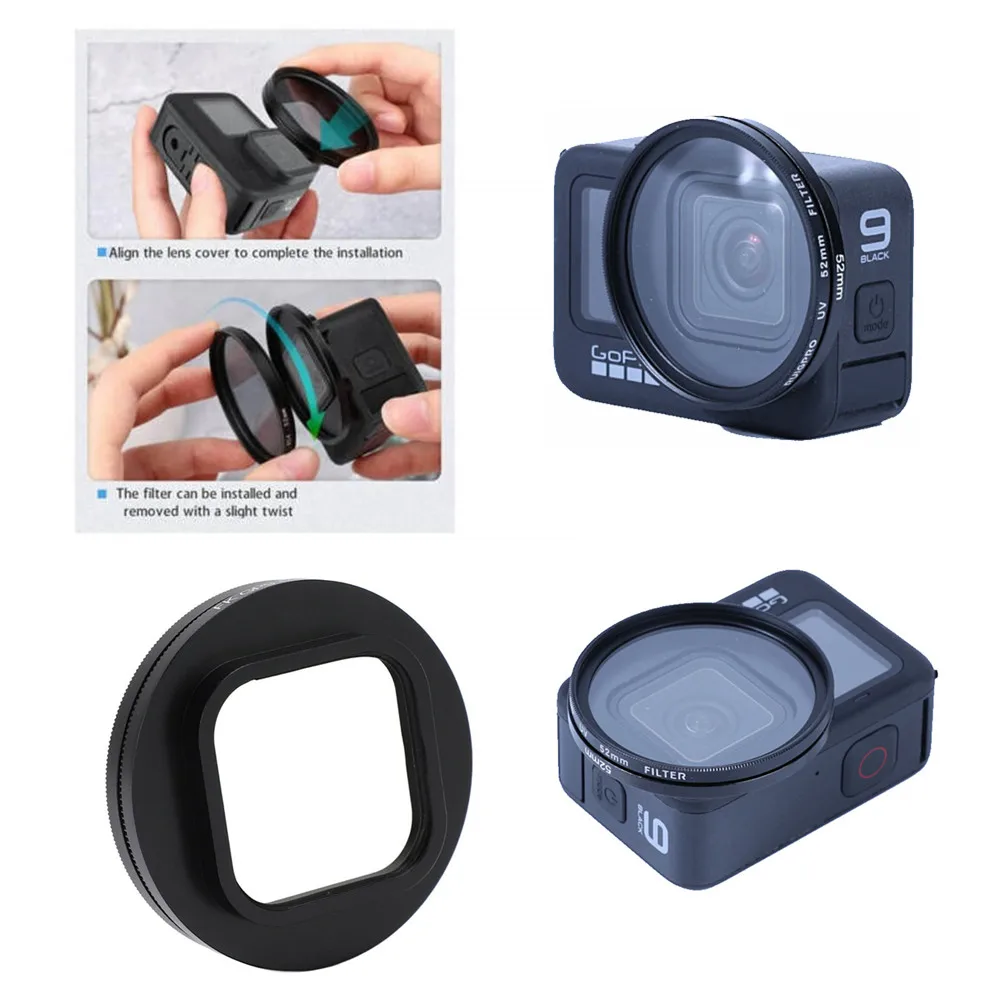Kit De Filtros Nd Para Gopro Hero 9, 10 E 11 Black Polarpro  Jm