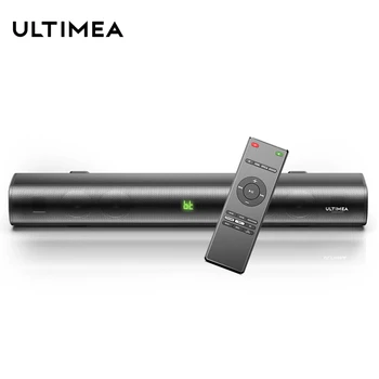 ULTIMEA 60W Soundbar HiFi Speaker Home Theater Sound System Bluetooth Speaker Subwoofer Soundbar Support USB Optical HDMI/ARC