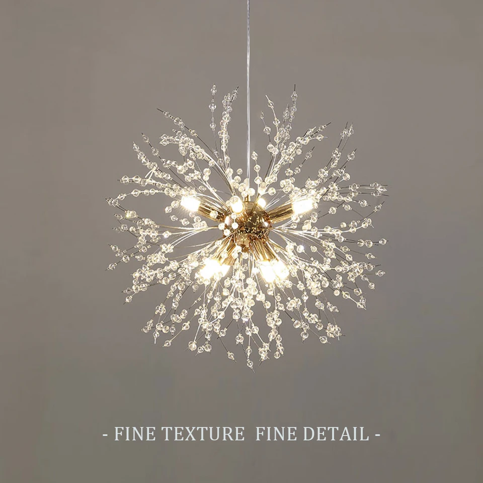 シャンデリア　タンポポ型 楽天市場】現代タンポポシャンデリア スパーク シャンデリア