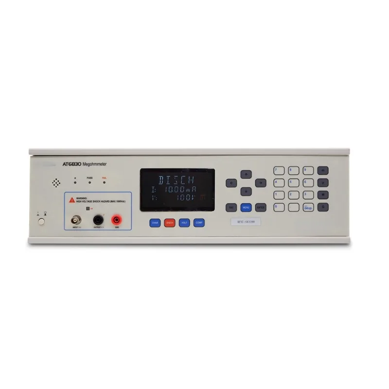 

At6830 1tohm 1000vdc Vfd Display Insulation Resistance Meter with Automatic Equipment Interface
