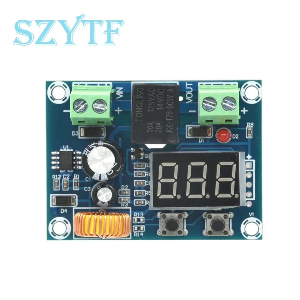 DC 12V-36V Charger Module Battery Protection Module Voltage OverDischarge Precise Undervoltage Protection Board