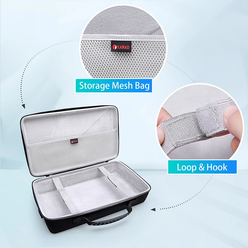 Xanad Eva Hard Case para hp Officejet 200 Cz993a Impressora Portátil Protetora de Transporte Bolsa de Armazenamento - Image 3