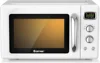 Retro Countertop Microwave Oven, 0.9Cu.ft, 900W Microwave Oven, with 5 Micro Power, Defrost & Auto Cooking Function, LED Display 1
