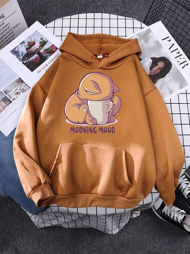 

Толстовка с капюшоном для мужчин и женщин, модная рубашка с принтом аутистических котят, пуловер в стиле Харадзюку, Свитшот оверсайз, унисекс Одежда