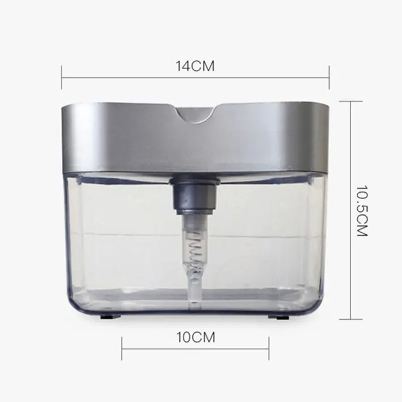 Description Picture 4 of itemNew Bathroom And Kitchen Soap Dispenser Box, Sponge Holder For Washing, Dishwashing With Cloth, And Soap Dispenser For Brushing