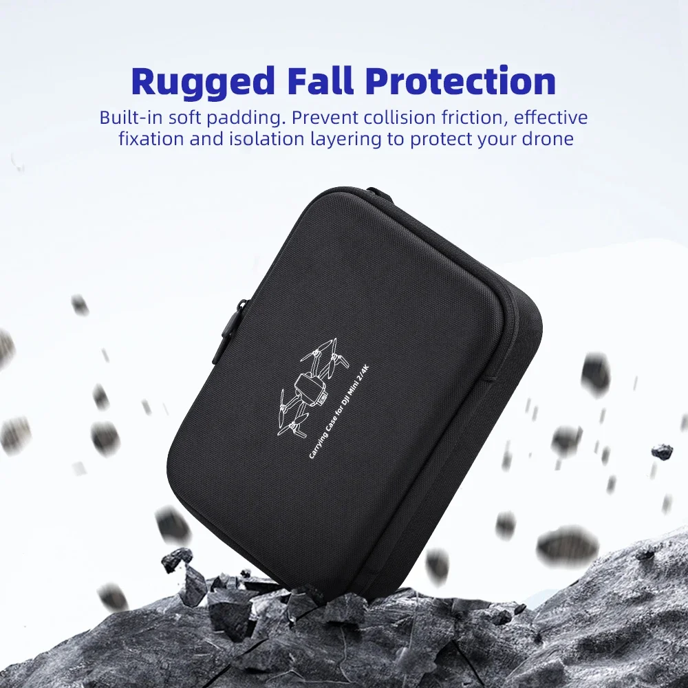 Storage Bag for DJI Mini 4K/Mini 2 SE Drone Protective Shell Carrying Case RC N3 Controller Handbag Travel Accessories BRDRC