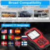 Autophix 7150 Fit For Ford OBD2 Scanner Full System Code Reader ABS SRS TPMS ETC D.PF Reset Diagnostic Tool Multilingual 6