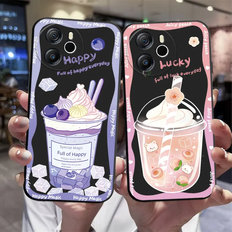 Cartoon For Blackview Shark 8 4G Case Shockproof Silicone Soft TPU Phone Case For Blackview Shark8 Back Cover Protective Fundas 5