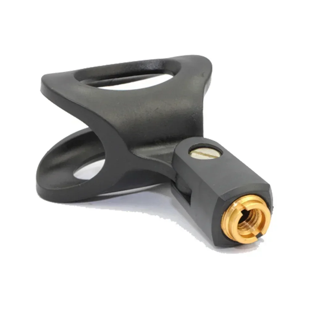 5/8Male To 3/8 1/4Female Threaded Screw Mic Stand Clip Mount Adapter Accessories For Professional Recording Microphone Microphone Mount Clamp Microphone Adapter