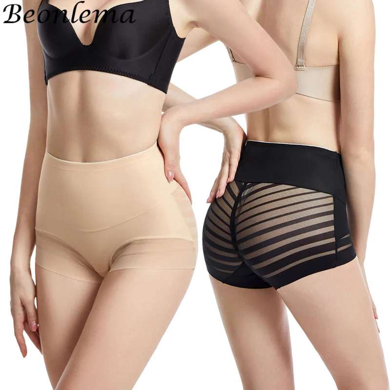 

Кружевные сексуальные трусики с высокой талией, бесшовные трусики, прозрачное Сетчатое нижнее белье, Корректирующее белье для живота, бесшовное хлопковое нижнее белье с промежностью