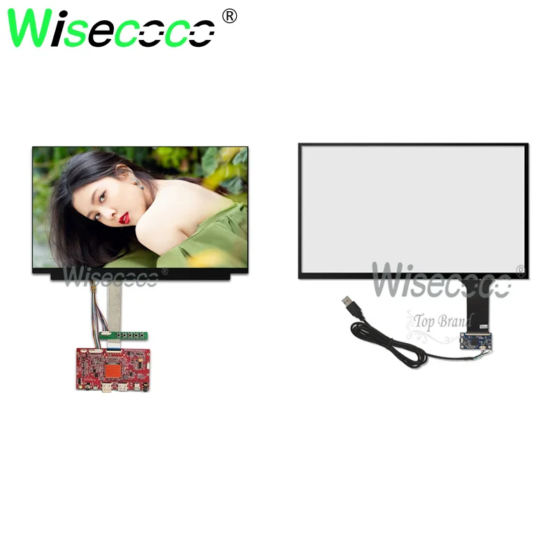 Polegada Ips 4k 3840x2160 Multi-touch Screen Display Win10 11 Framboesa pi Linux Android Caixa de tv Ps3 Ps4 Jogos Display Lcd 15.6 - Imagem 5